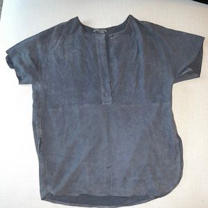 Vince Suede Pop Over Top